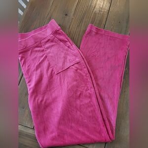 Juicy By Juicy Couture Pink Velour Sweatpants Size XXL NWOT